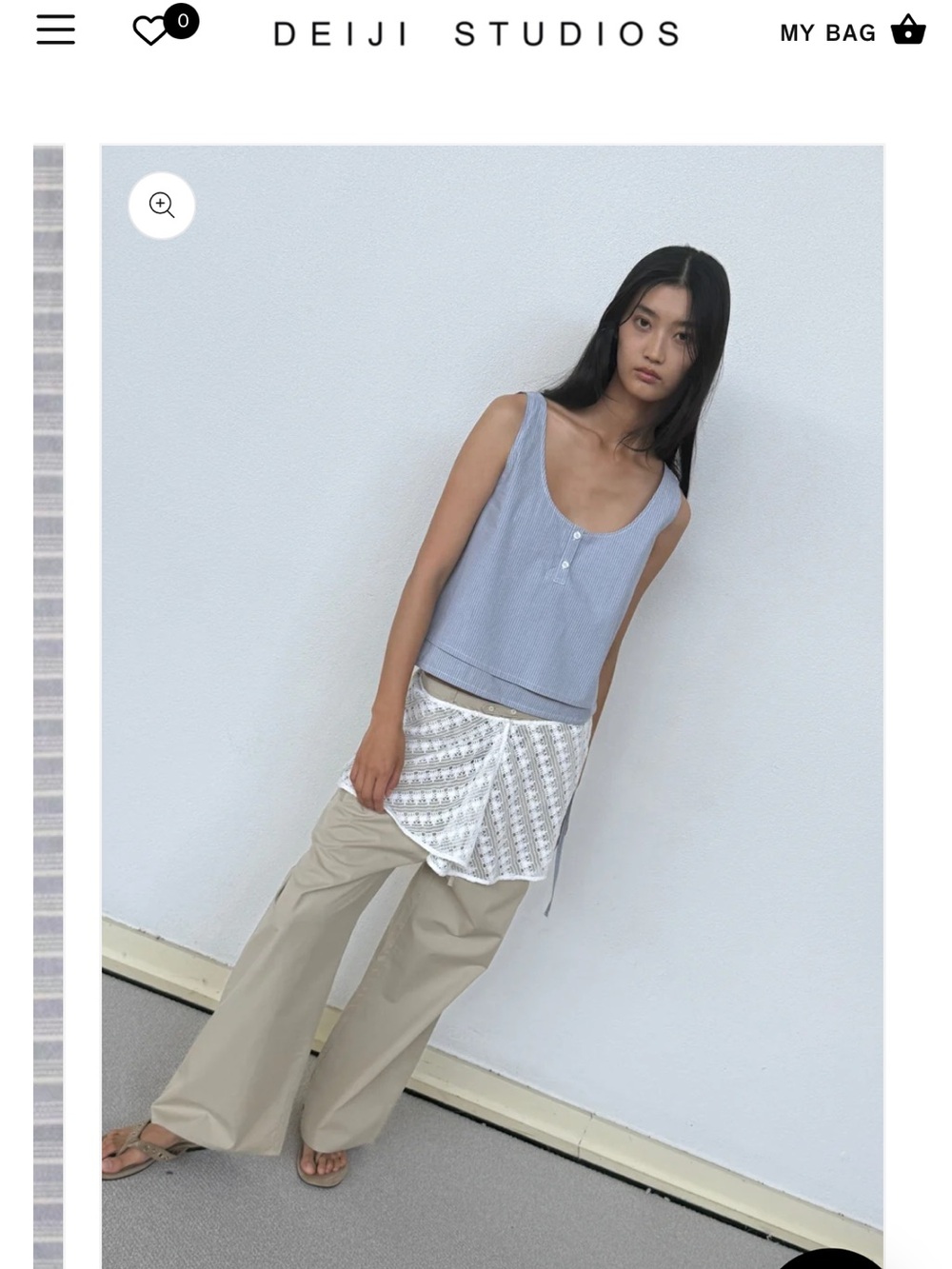 Deiji Studios tank never worn